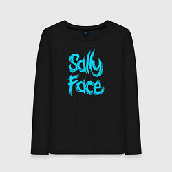 Лонгслив хлопковый женский SALLY FACE, цвет: черный