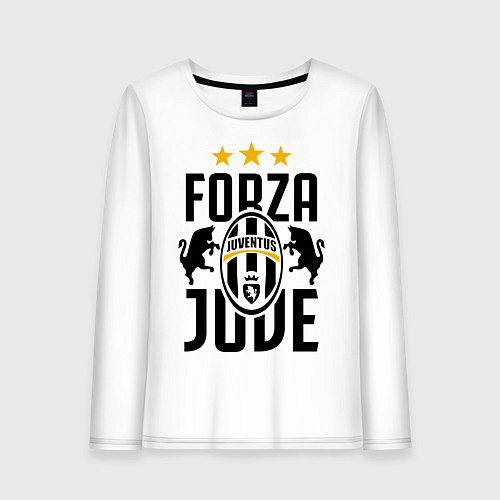 Женский лонгслив Forza Juve / Белый – фото 1