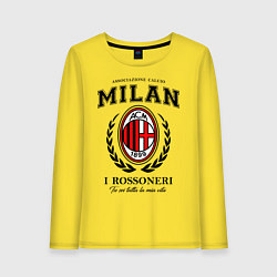 Женский лонгслив Milan: I Rossoneri