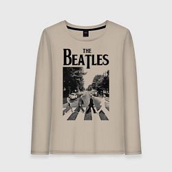 Женский лонгслив The Beatles: Mono Abbey Road
