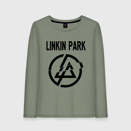 Женский лонгслив Linkin Park / Авокадо – фото 1