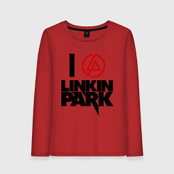 Женский лонгслив I love Linkin Park