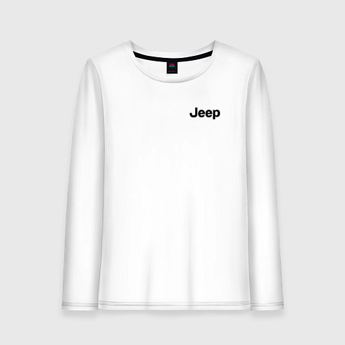 Женский лонгслив JEEP / Белый – фото 1