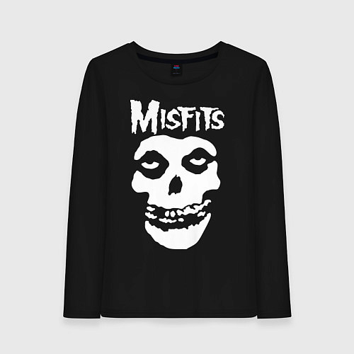 Женский лонгслив Misfits / Черный – фото 1