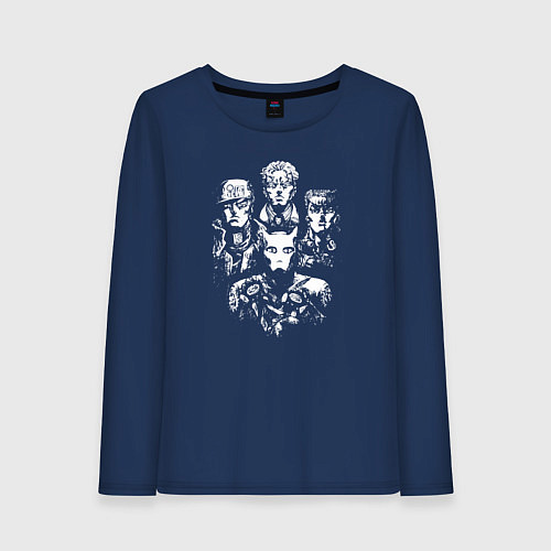 Женский лонгслив JoJo / Тёмно-синий – фото 1