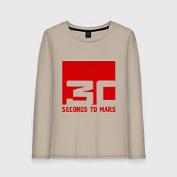 Женский лонгслив 30 seconds to mars