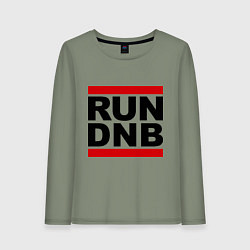 Женский лонгслив RUN DNB