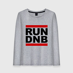 Женский лонгслив RUN DNB