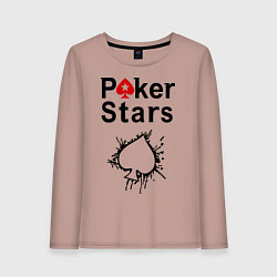 Женский лонгслив Poker Stars