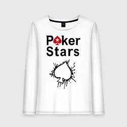 Женский лонгслив Poker Stars