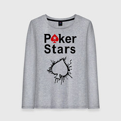 Женский лонгслив Poker Stars