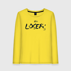 Лонгслив хлопковый женский The Losers, цвет: желтый