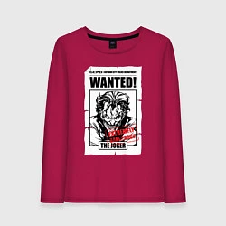 Женский лонгслив Wanted Joker