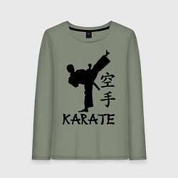 Женский лонгслив Karate craftsmanship