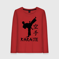 Женский лонгслив Karate craftsmanship