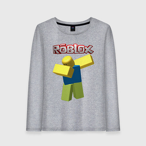 Женский лонгслив Roblox Dab / Меланж – фото 1