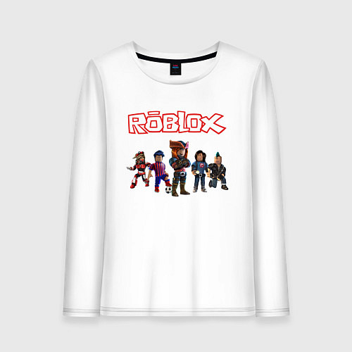 Женский лонгслив ROBLOX / Белый – фото 1