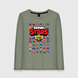 Женский лонгслив BRAWL STARS