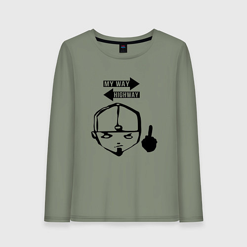 Женский лонгслив LIMP BIZKIT / Авокадо – фото 1