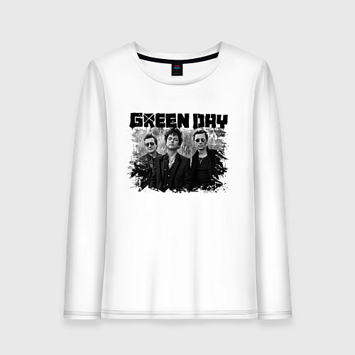 Женский лонгслив GreenDay / Белый – фото 1