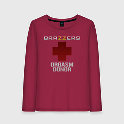 Женский лонгслив Brazzers orgasm donor