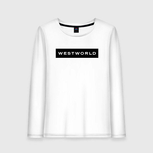 Женский лонгслив Westworld / Белый – фото 1
