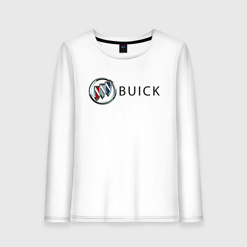 Женский лонгслив Buick / Белый – фото 1