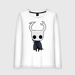 Лонгслив хлопковый женский Рыцарь Hollow Knight, цвет: белый