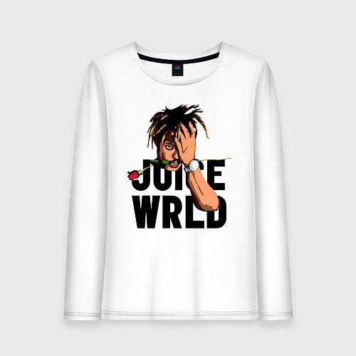 Женский лонгслив Juice WRLD / Белый – фото 1