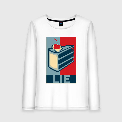 Женский лонгслив PORTAL / Белый – фото 1