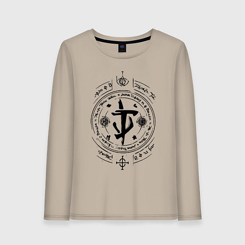 Женский лонгслив Doom Eternal / Миндальный – фото 1