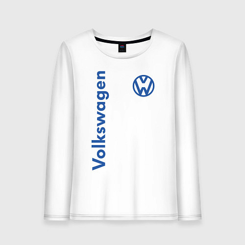 Женский лонгслив Volkswagen / Белый – фото 1