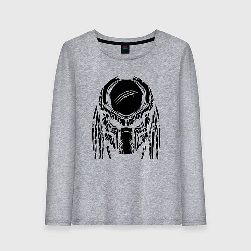 Женский лонгслив PREDATOR / Меланж – фото 1