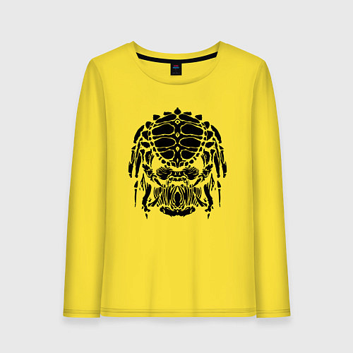 Женский лонгслив PREDATOR / Желтый – фото 1
