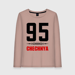 Женский лонгслив 95 Chechnya