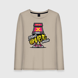 Женский лонгслив Game Over
