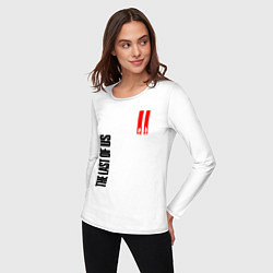 Лонгслив хлопковый женский THE LAST OF US II, цвет: белый — фото 2