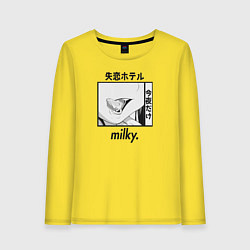 Женский лонгслив Milky