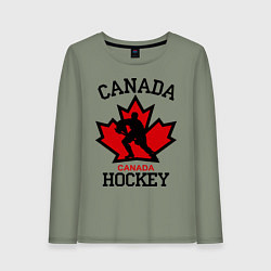 Женский лонгслив Canada Hockey