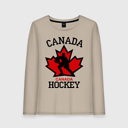 Женский лонгслив Canada Hockey