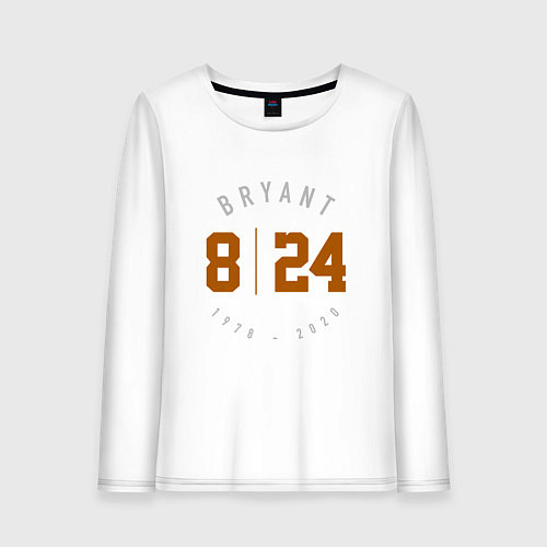 Женский лонгслив Kobe Bryant / Белый – фото 1