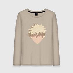 Лонгслив хлопковый женский Katsuki stan, цвет: миндальный