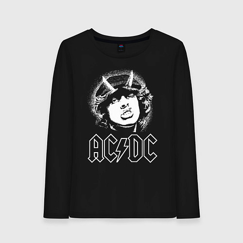 Женский лонгслив ACDC Angus / Черный – фото 1