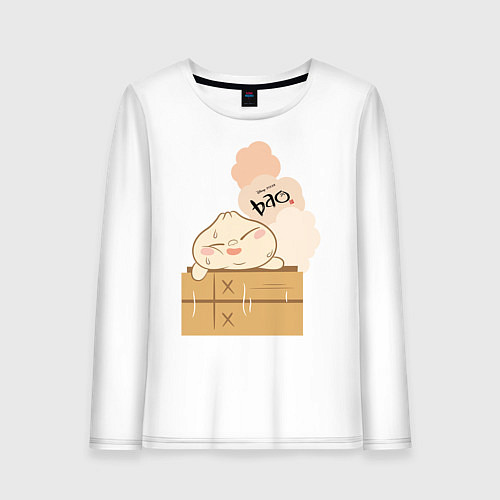 Женский лонгслив Bao / Белый – фото 1