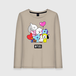 Женский лонгслив BT21