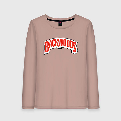 Женский лонгслив BACKWOODS / Пыльно-розовый – фото 1