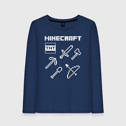 Женский лонгслив Minecraft
