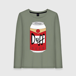 Женский лонгслив Duff Beer