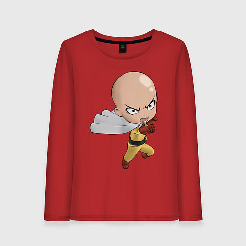 Женский лонгслив One Punch Man / Красный – фото 1