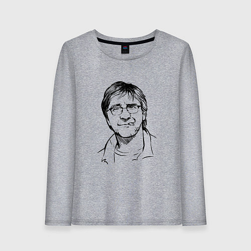 Женский лонгслив Юрий Шевчук ДДТ / Меланж – фото 1